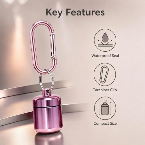 4 Pack Waterproof Aluminum Earplug Case - Image 2