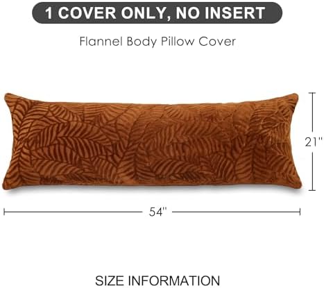 SOCHOW Fall Body Pillow Cover 21x54 Inches, 1 Pack - Image 5