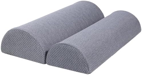 2PCS Knee Pillow for Sleeping, Half Moon Bolster Pillow for Neck, Ankle Foot & by MMuteTouch