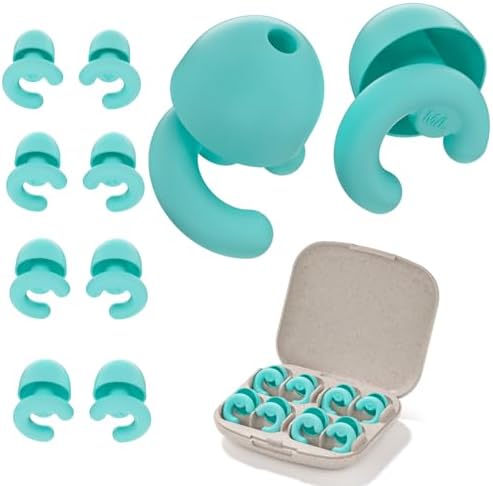 Noise Cancelling Ear Plugs Sleep 33dB NRR Side Sleep Small Ear by HeyFir
