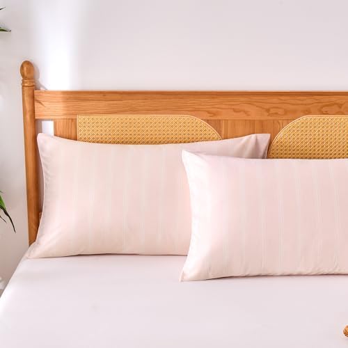Amazon Basics Stripe Cooling Pillow Cases - Image 2