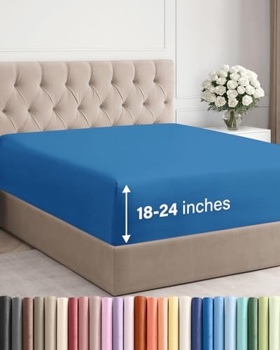 CGK Linens Extra Deep King Fitted Sheet by CGKUnlimited