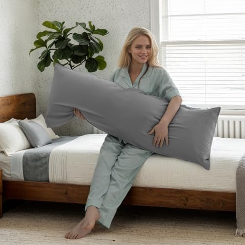 TELUS Body Cooling Pillow Case Cover, Bamboo Rayon & Lyocell Pillowcase - Image 2