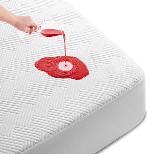 Cozymaker Full Size 100% Waterproof Mattress Protector Cover Pad by Cozymaker
