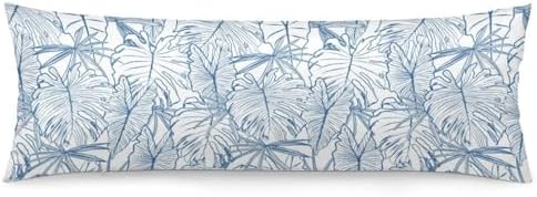 Tropical Body Pillow Cover Hawaiian Leaves Pillowcase by Unknown