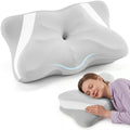 Sweetcrispy Cervical Pillow for Neck Pain Relief, Cooling Memory Foam by Sweetcrispy