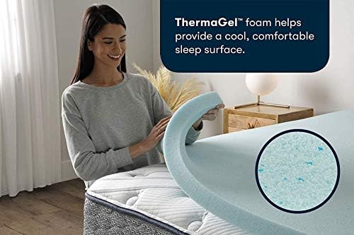 Serta ThermaGel Cooling, Pressure-Relieving Memory Foam Mattress Topper - Image 2