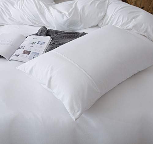 H HOUSEHOLD 100% Jersey Knit Cotton Queen Size Pillowcases Set of 4, Super Soft - Image 3