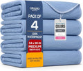 4 Pack Waterproof Reusable Heavy Absorbency Incontinence Bed Pads 34"x36" by UTOPIABEDDING