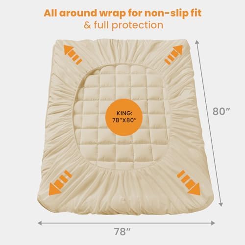 MATBEBY King Size Mattress Pad - Image 5