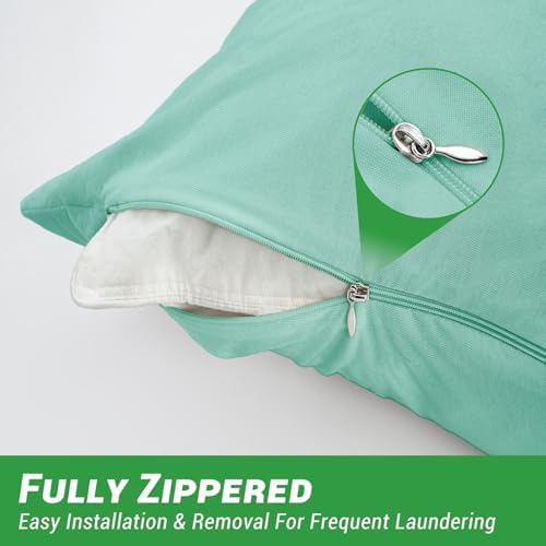 Gogreen Bamboo Rayon Waterproof Pillow Protector, Breathable Pillow Cover - Image 3