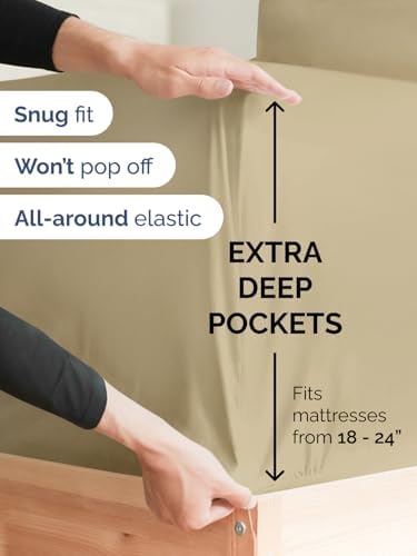Extra Deep Twin Sheet Set - Image 3