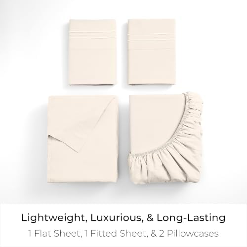 Mellanni Iconic 4-Piece, Ultra Soft Sheet Set - Image 3