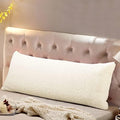 REAFORT Sherpa Body Pillow Cover 21"x54", Zipper Closure by Reafort