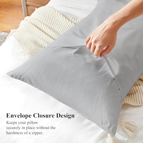 100% Coton Waffle King Size Pillow Cases Set of 2, Soft Aesthetic Pillow Shams - Image 4