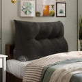 WOWMAX Wedge Headboard Pillow Twin Reading Pillow by WOWMAX