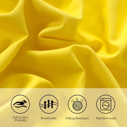 King Pillow Cases, 2 Pack, 20x36 in, Microfiber - Image 5
