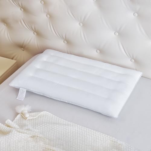 Thin Pillow for Stomach and Back Sleeper Low Pillow Flat Bed Pillow Flat Design - Image 3