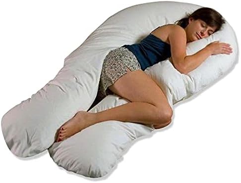 Pregnancy Full Body Pillow Cover U-Shaped – Universal Fit U Replacement Cover - Image 2