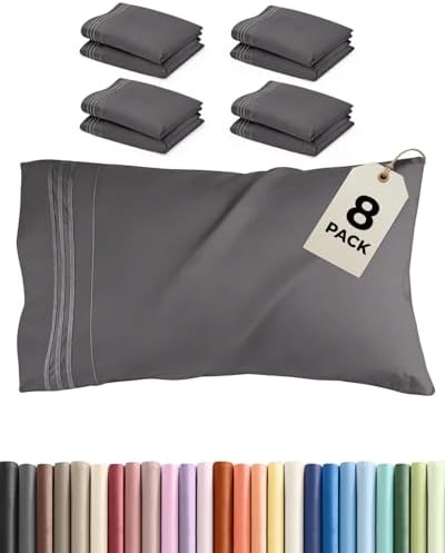 Queen Pillow Cases Set of 8 by CGKUnlimited