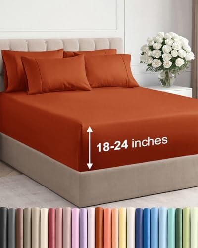 Extra Deep Cal King Sheet Set by CGKUnlimited