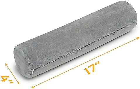 AllSett Health Firm Cervical Neck Roll Memory Foam Pillow, Bolster Pillow - Image 6