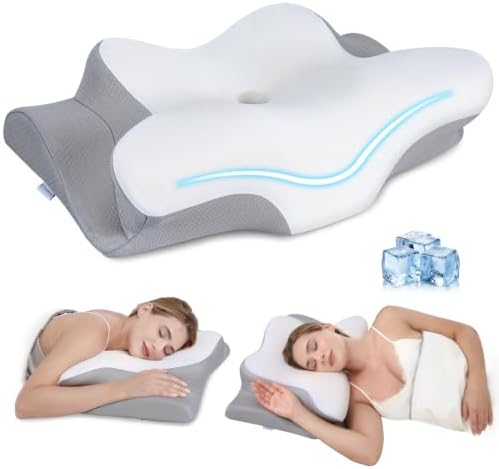 Cervical Neck Pillow, Memory Foam Pillows by Missleep