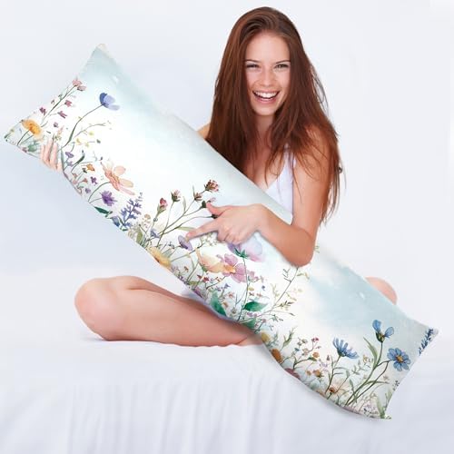 Nautical Coastal Seashell Coral 20x54 Body Pillow Cover, Coastal Beach Room - Image 3