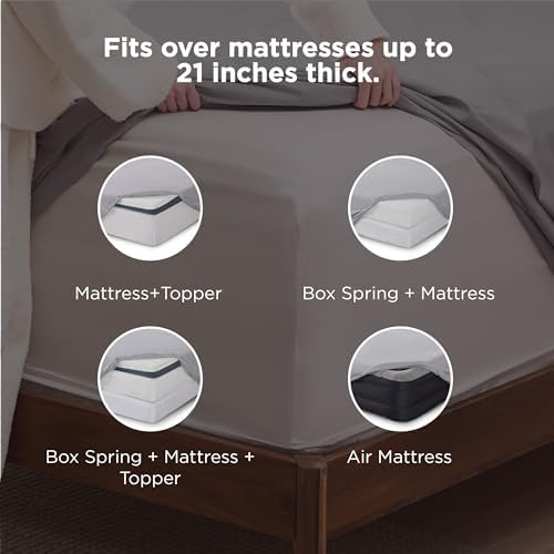 Bedsure Deep Pocket Queen Sheets Set - Image 2
