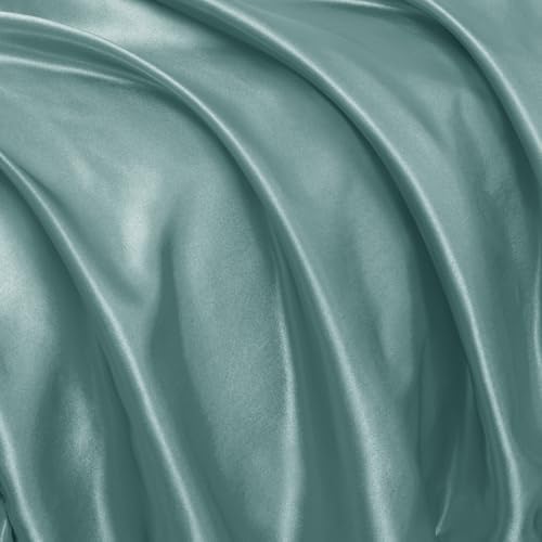 Homiest Sage Green Ruffle Satin Body Pillow Cover - Image 7