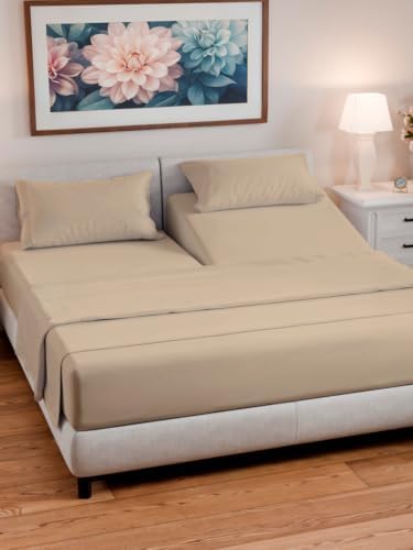 Flex Top Split Head King 4 Piece Sheet Set - Image 2