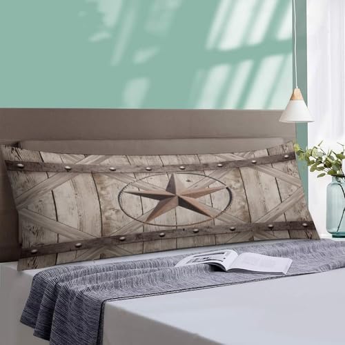 Southwestern Wood Body Pillow Cover Pillowcase - Image 4