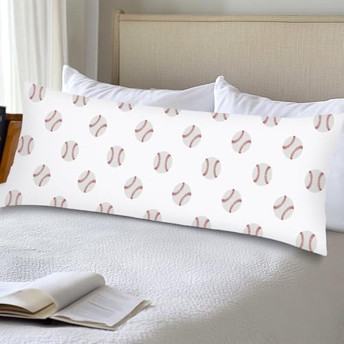 Sport Theme Body Pillow Cover 20x54 Long Pillow Case Protector by Unknown