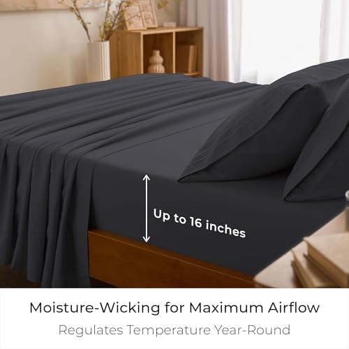Mellanni Iconic 4-Piece, Ultra Soft Sheet Set - Image 4