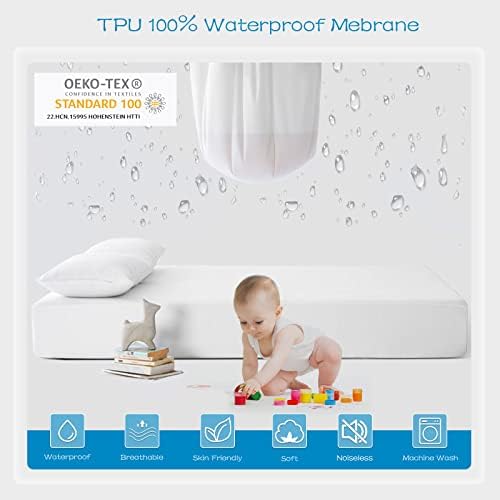 GRT 1 Pack 100% Waterproof Mattress Protector King Size, Breathable & Noiseless - Image 2