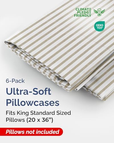 King Standard Pillow Cases Set of 6 - Image 2