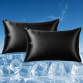 CHOSHOME Cooling Pillow Cases Zipper Pillow Covers Q-Max > 0.45 Silk Pillowcases by CHOSHOME