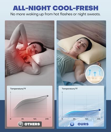 Ultra-Chill Cooling Pillowcase for Hot Sleepers, Softer Than Silk Pillow Cases - Image 3