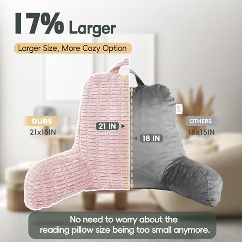 21" Higher Large Reading Pillow - Image 3