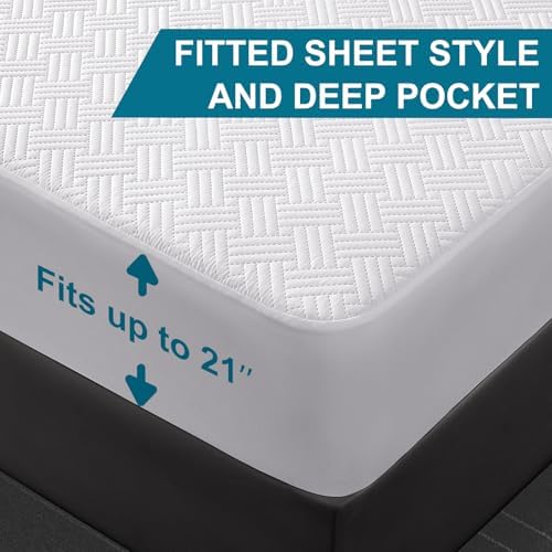 Waterproof Full Size Mattress Protector - Image 6