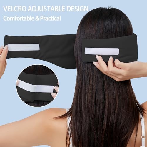 Reversible Warm & Cool Sleep Mask Wrap-Around Blackout Eye Masks - Image 4