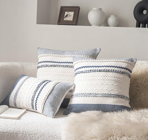 Cethom Boho Throw Pillow Covers 12x20 Inch Set of 2, Accent Cushion Cover - Image 2