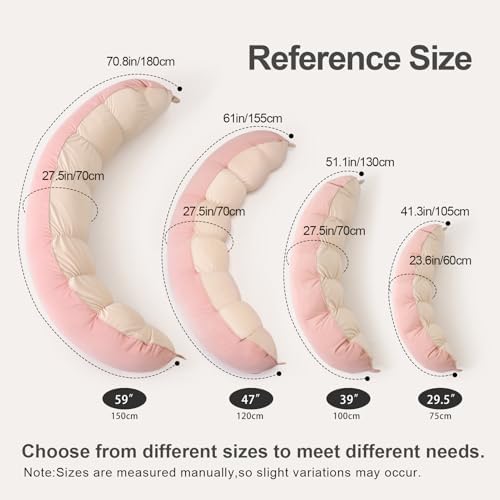 Peallow – Long Round Body Pillow - Image 2