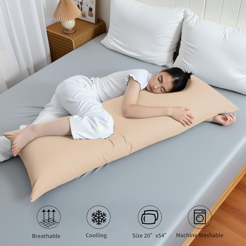 Body Size Pillow Protector, 100% Egyptian Cotton Pillow Case - Image 3