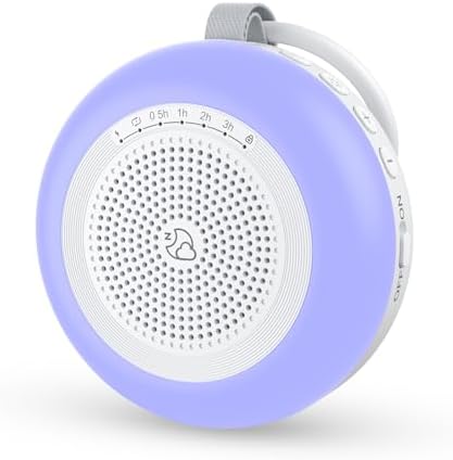 Portable Sound Machine for Baby, LEICEX White Noise Machine, 33 Soothing Sound by LEICEX