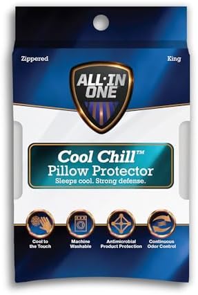All-in-One Cool Chill King Size Pillow Protectors by Bed+Bug+Blocker