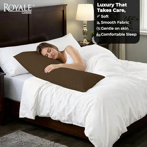 ROYALE LINENS 1800 Body Pillow Cover - Image 3
