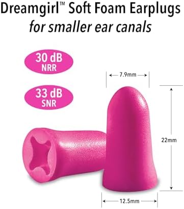 Mack’s Dreamgirl Soft Foam Earplugs, 7 Pair - Image 2