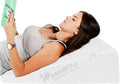 7.5 Inch Bed Wedge Pillow for Acid Reflux or Sleeping | 1.5 Inch Memory Foam Top by RelaxHomeLife