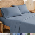 California Design Den 100% Organic Cotton Cal King Sheets Set by CaliforniaDesignDen
